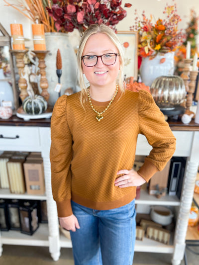 Jodifl Toffee Michelle Pullover