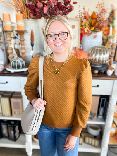 Jodifl Toffee Michelle Pullover