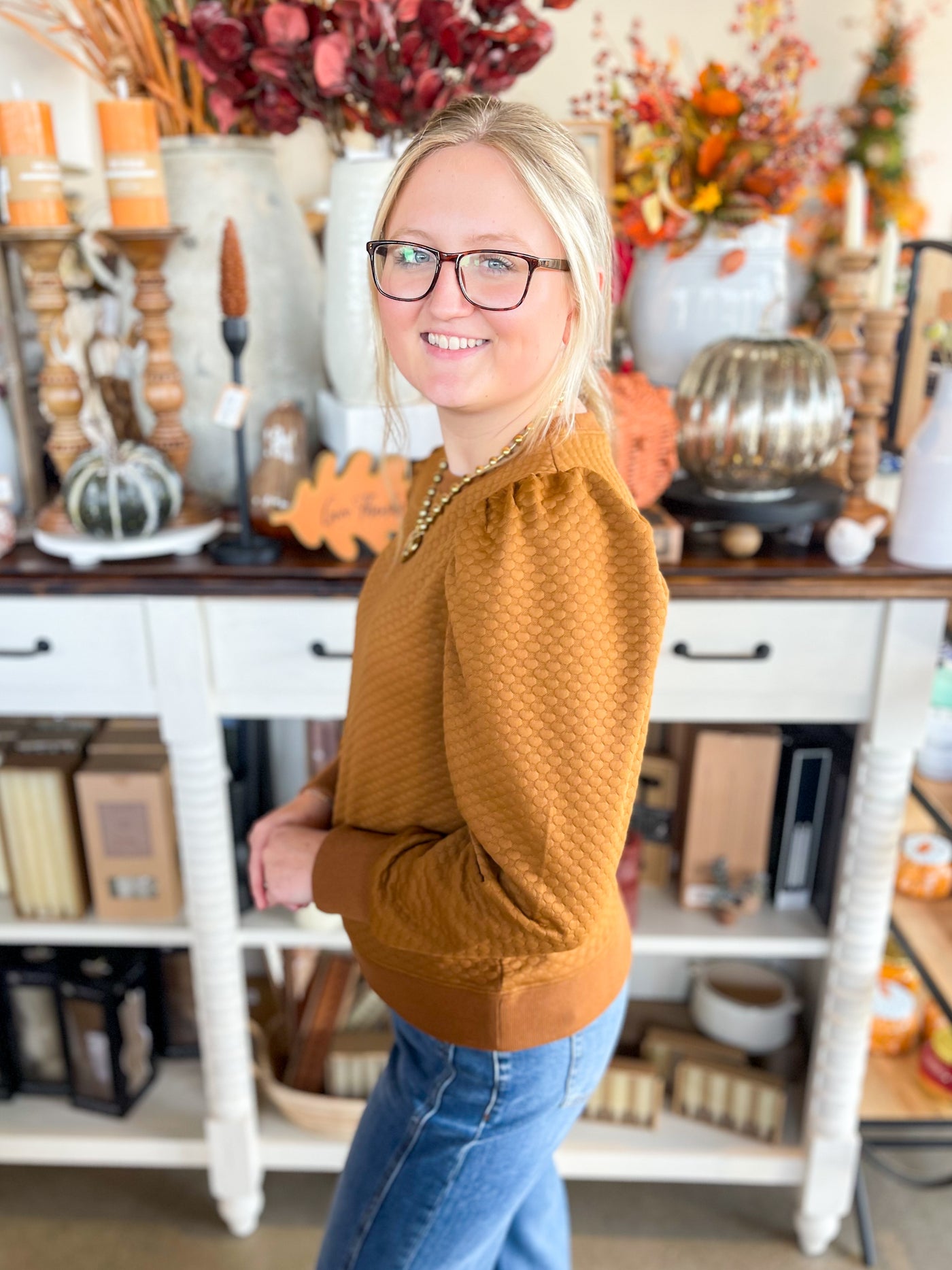 Jodifl Toffee Michelle Pullover