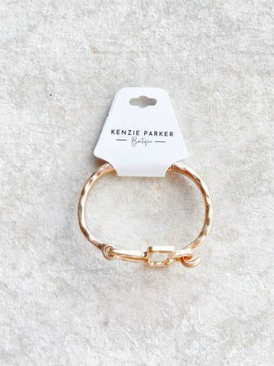 Cross Bangle Bracelet