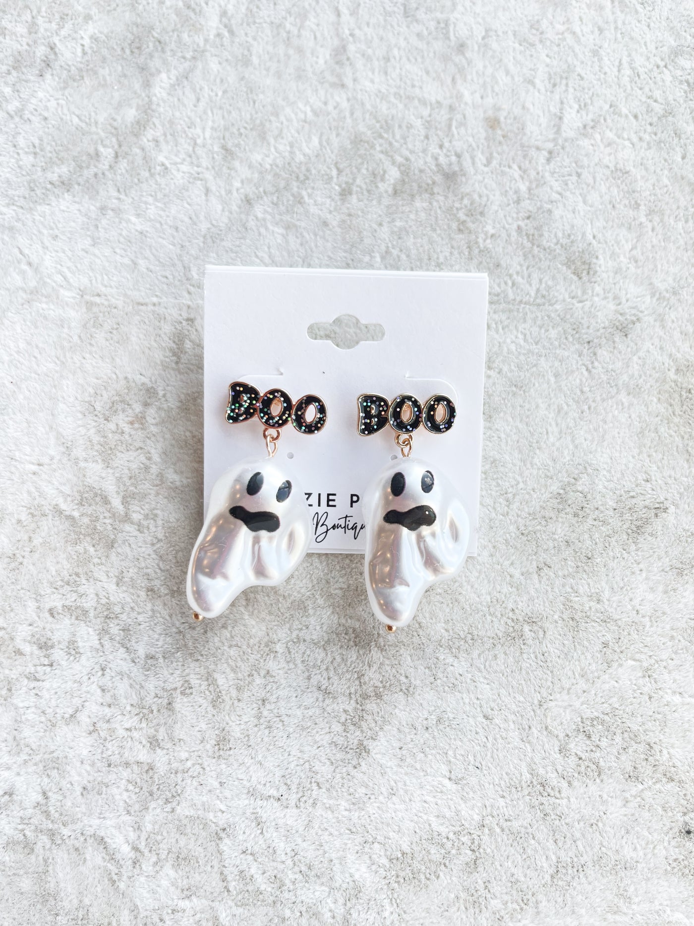 Halloween Ghost&BOO Drop Earrings