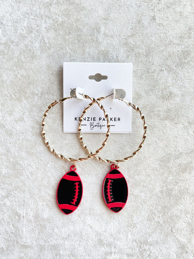 Gameday Football Ball&Circle Hoops
