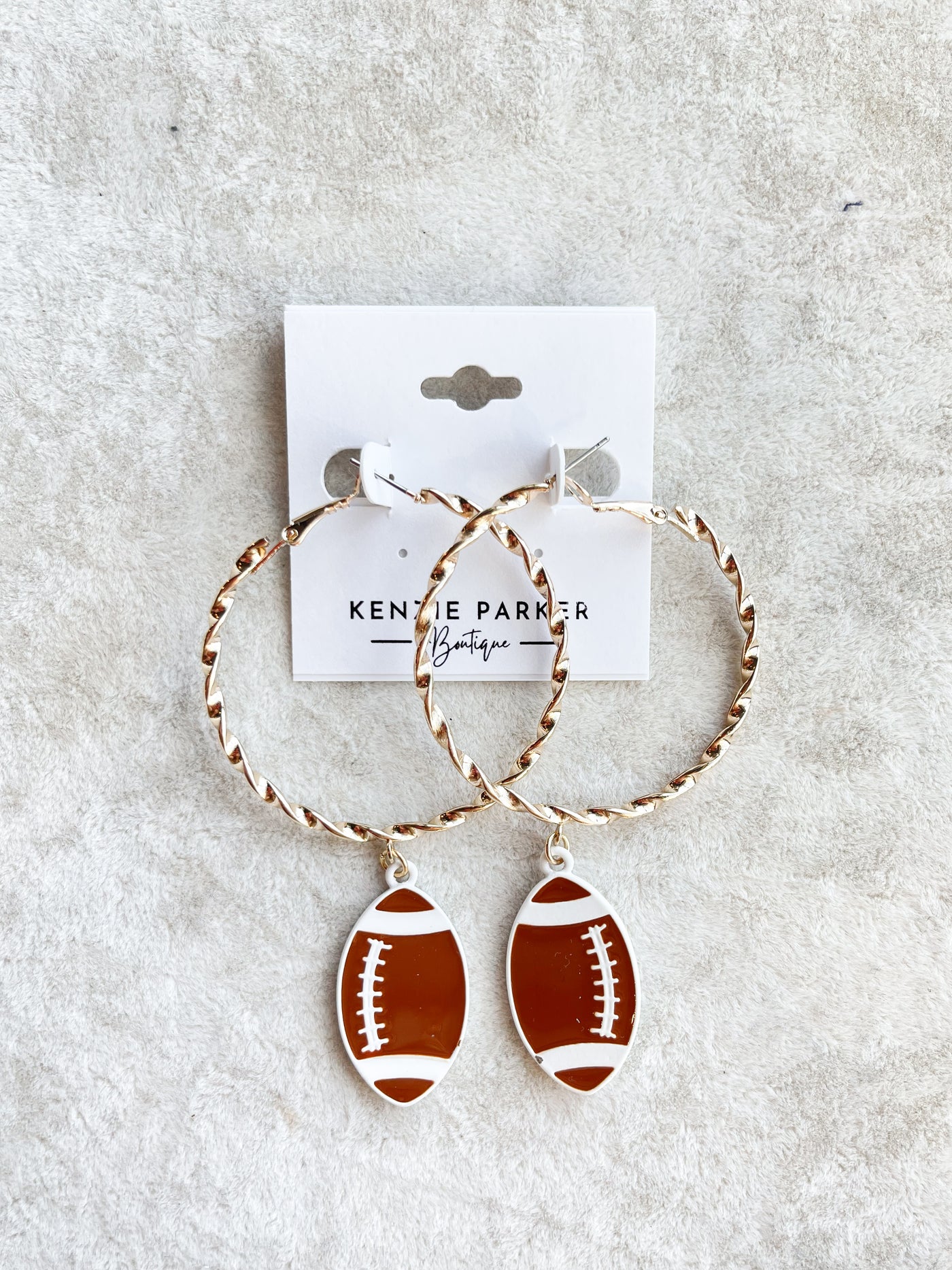 Gameday Football Ball&Circle Hoops