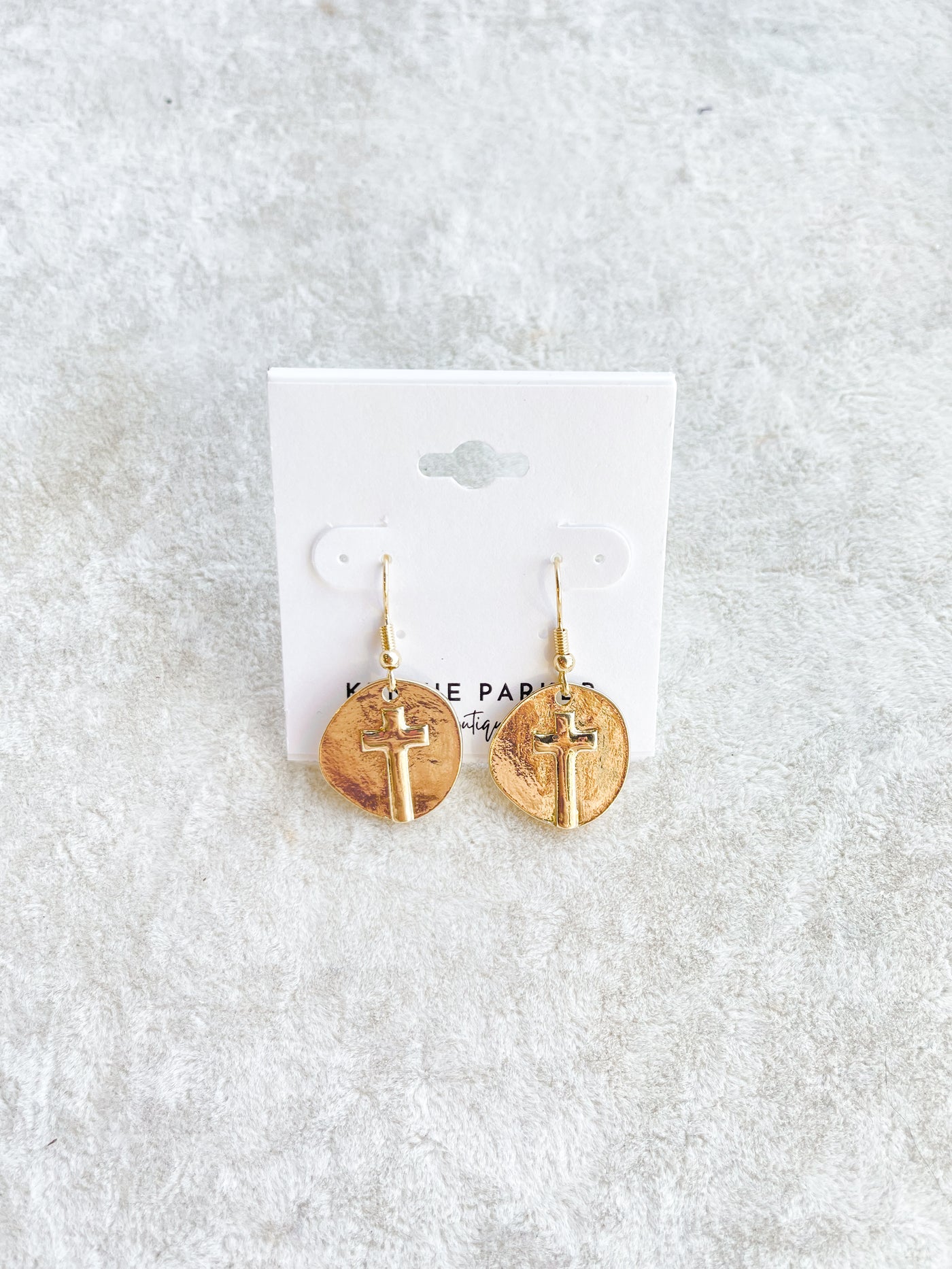 Ascension Cross Earrings