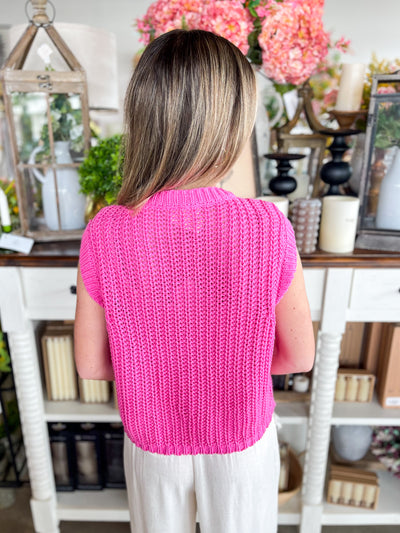 Hot Pink Tabi Vest