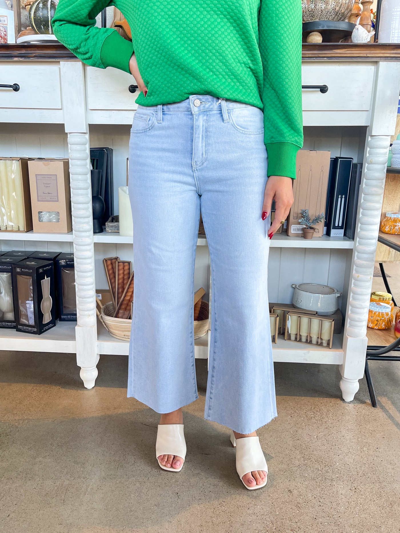 Vervet Olivia Advantages High Tide Wide Leg