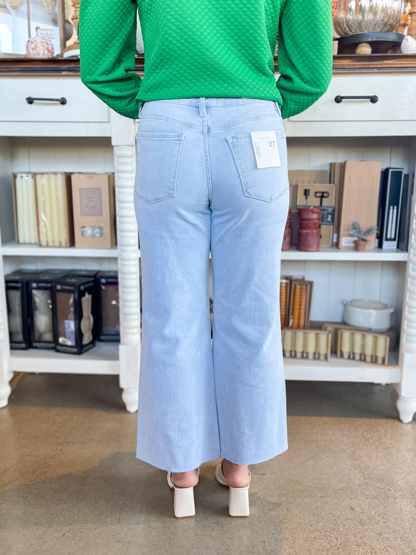 Vervet Olivia Advantages High Tide Wide Leg