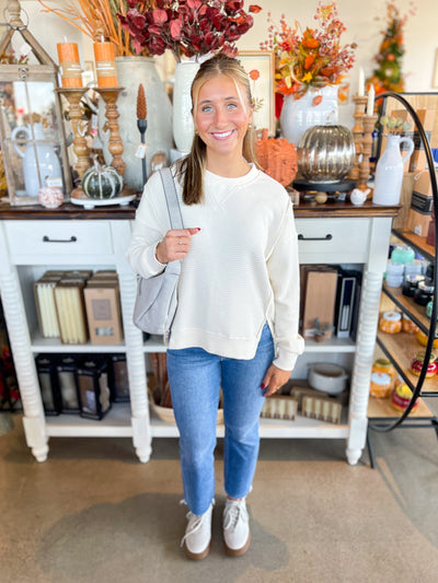 Brush Thermal Crewneck Oatmeal