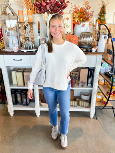 Brush Thermal Crewneck Oatmeal