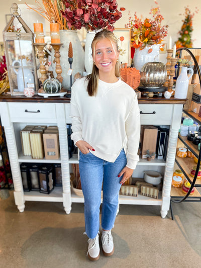 Brush Thermal Crewneck Oatmeal