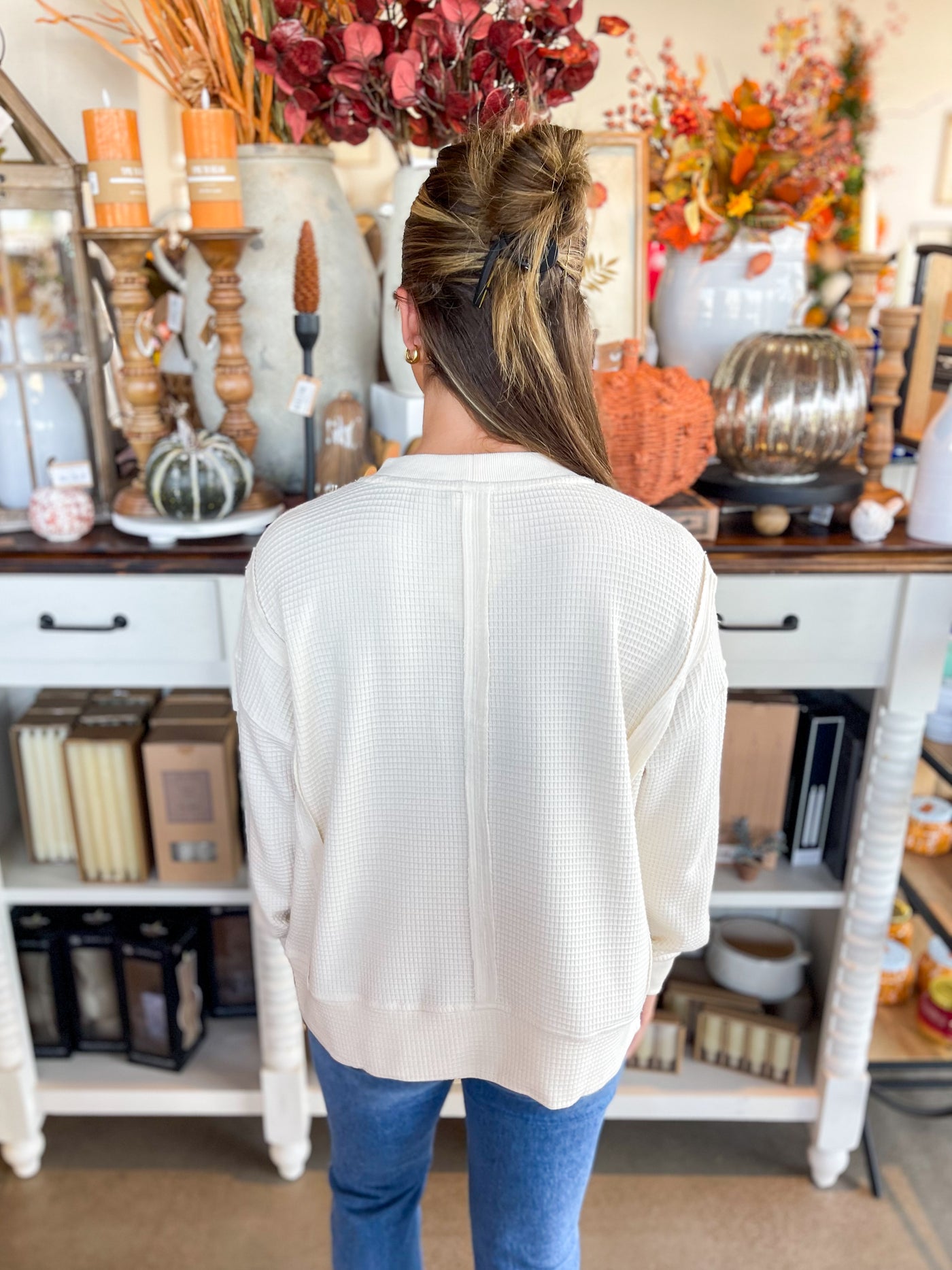Brush Thermal Crewneck Oatmeal