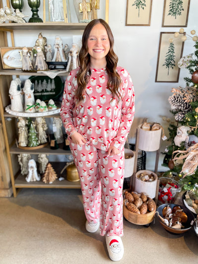 Annie Woman’s Santa Baby Red PJ Set