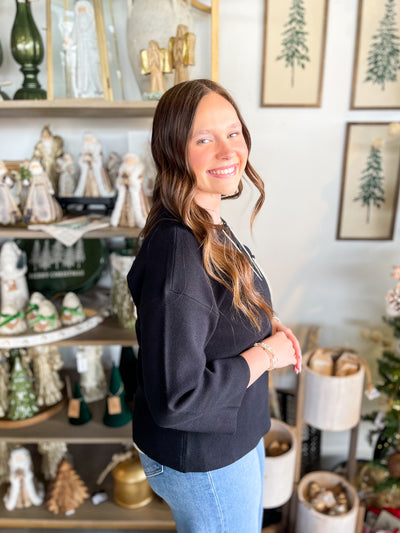 Jodifl Black Logan Sweater