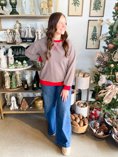 Jodifl Brown Emerson Top