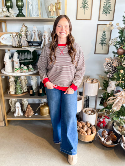 Jodifl Brown Emerson Top