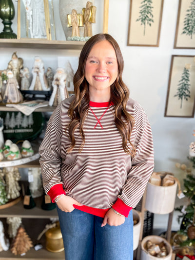 Jodifl Brown Emerson Top