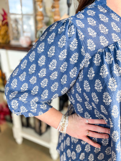 Umgee Blue Nikki Top