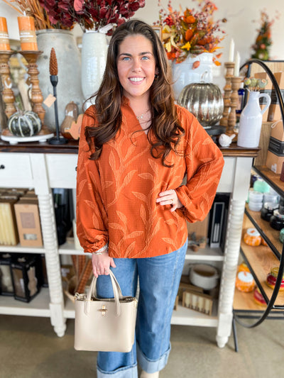 Umgee Rust Jessup Top