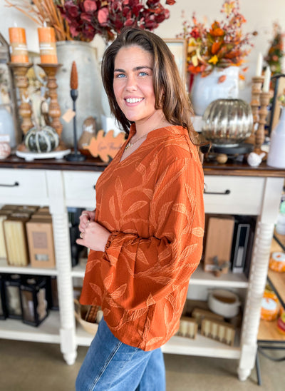 Umgee Rust Jessup Top