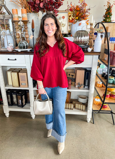 Umgee Crimson Ali Top