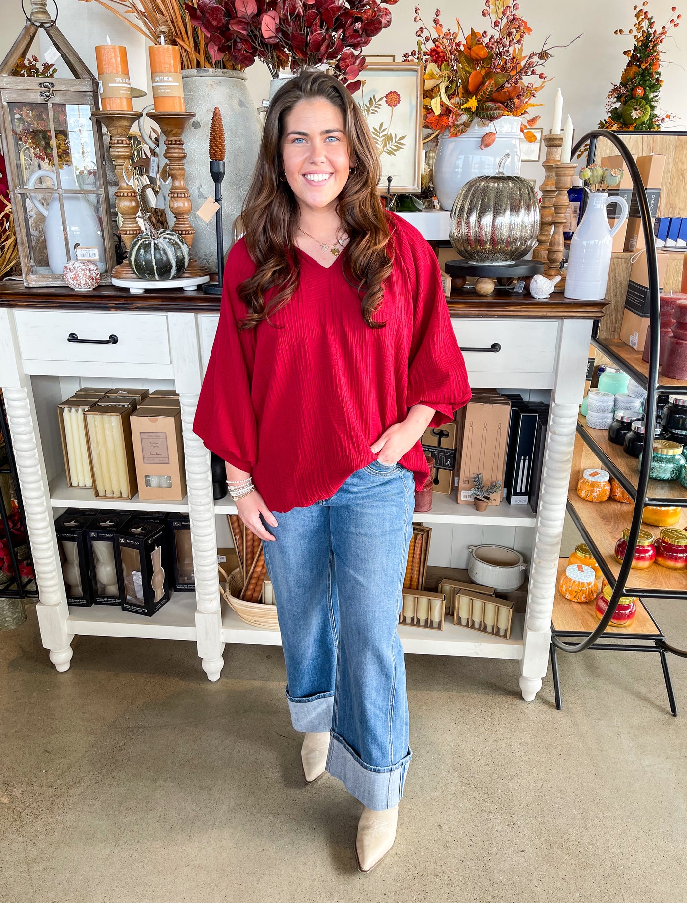 Umgee Crimson Ali Top