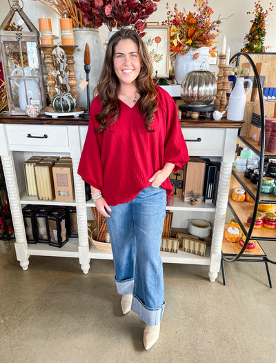 Umgee Crimson Ali Top