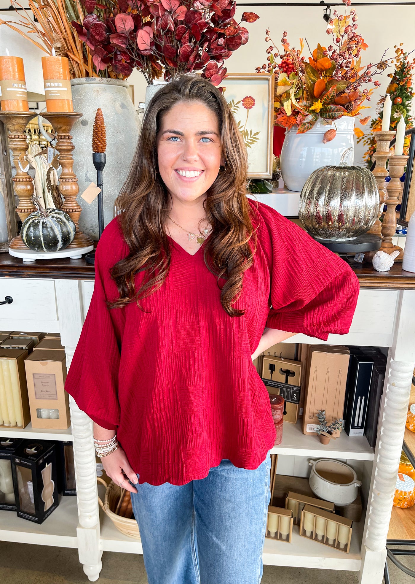Umgee Crimson Ali Top