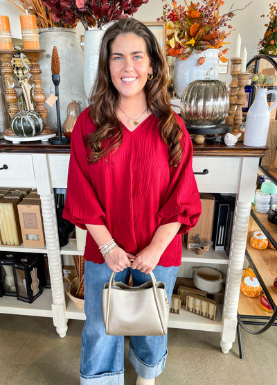 Umgee Crimson Ali Top