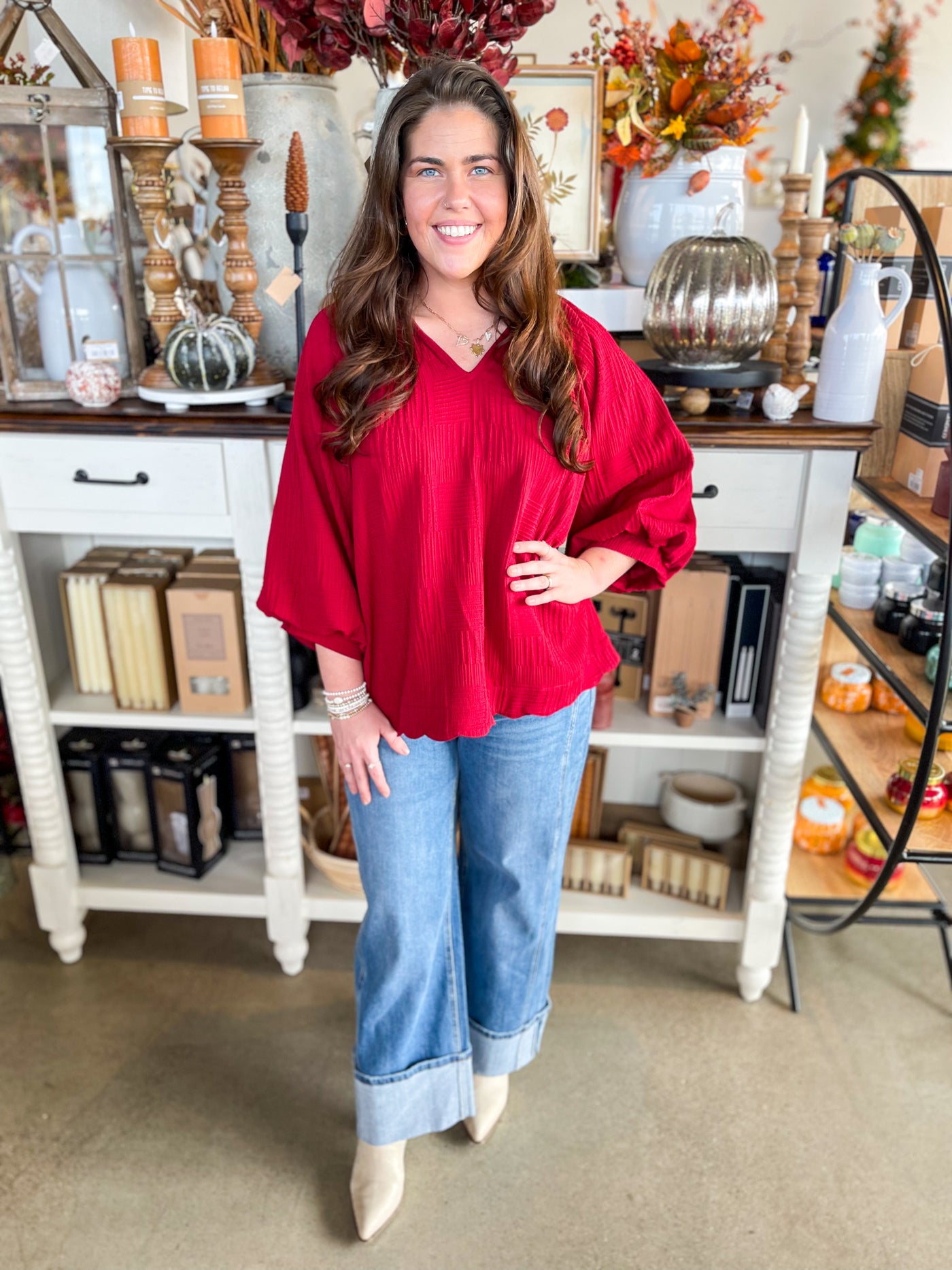 Umgee Crimson Ali Top