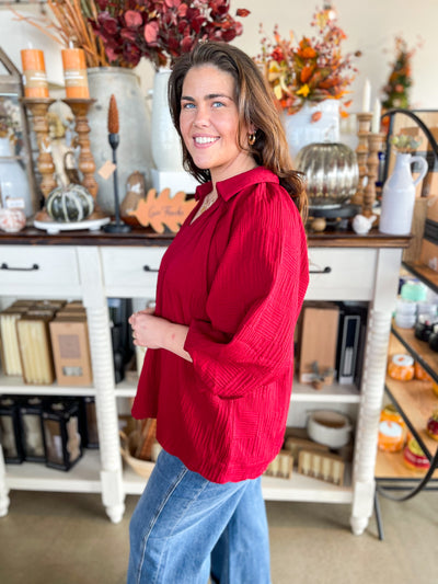 Umgee Crimson Ali Top