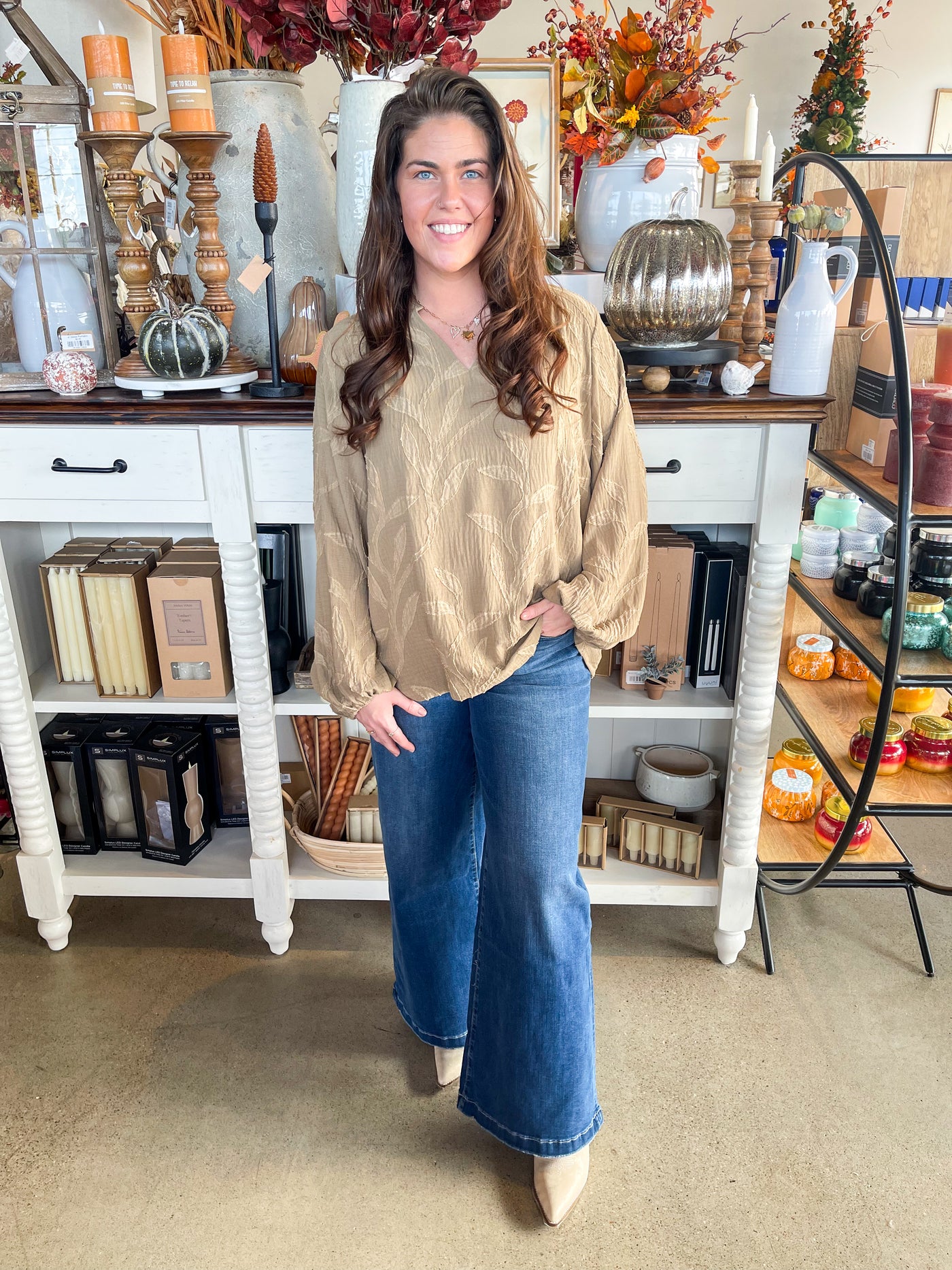 Umgee Mushroom Jessup Top