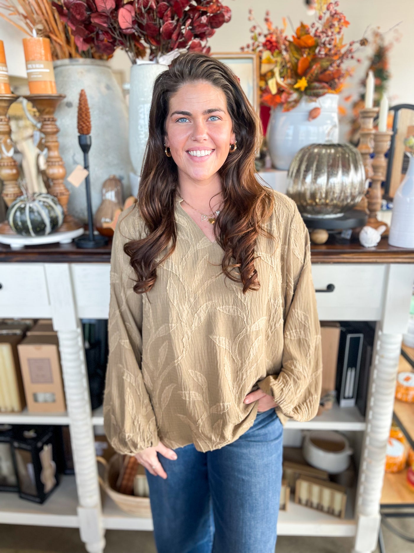 Umgee Mushroom Jessup Top