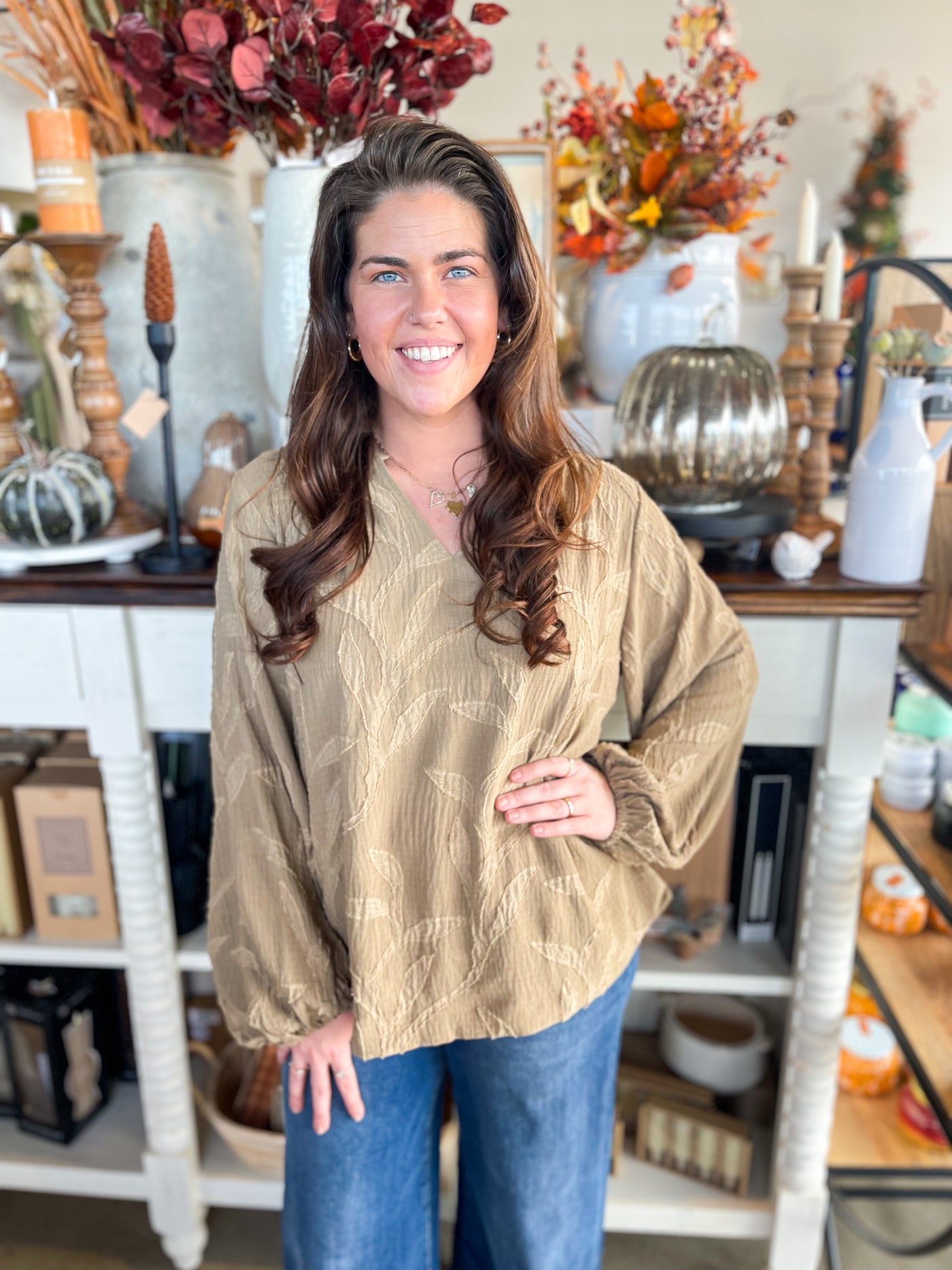 Umgee Mushroom Jessup Top
