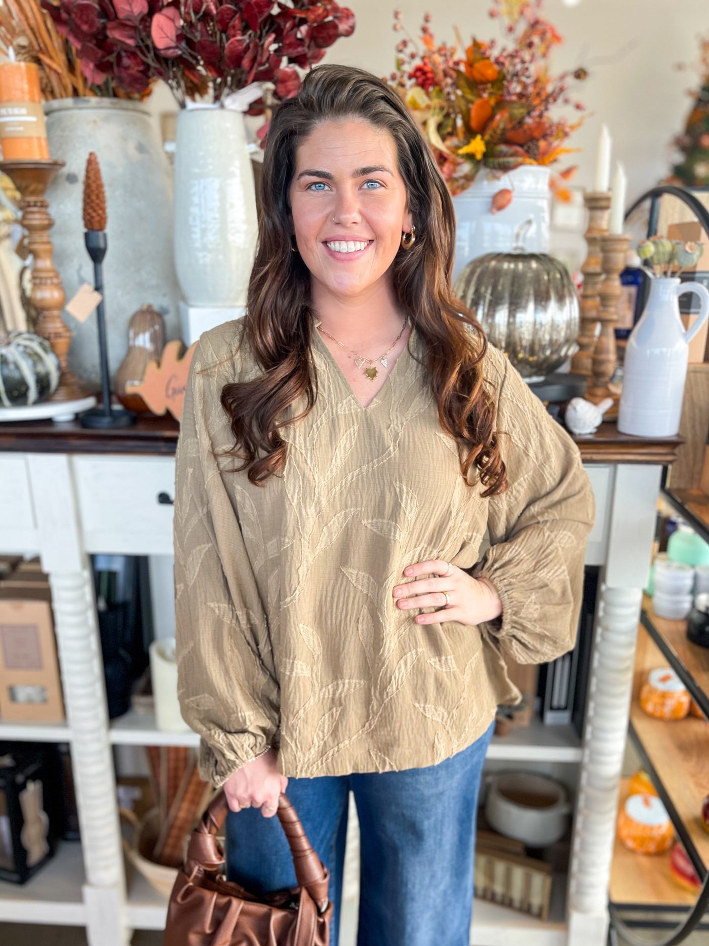 Umgee Mushroom Jessup Top