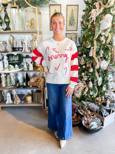 Jodifl Ivory Merry Sweater