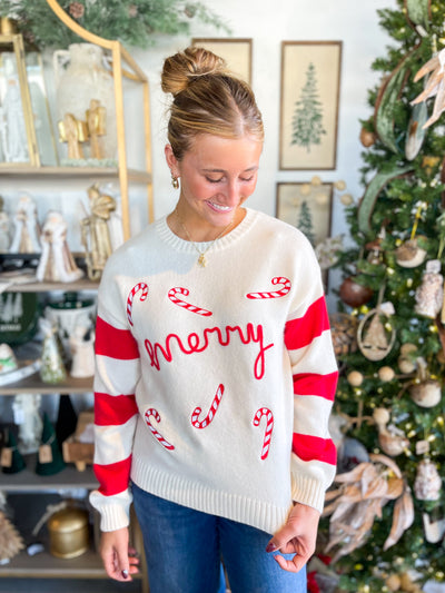 Jodifl Ivory Merry Sweater