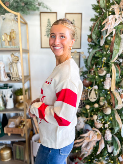 Jodifl Ivory Merry Sweater