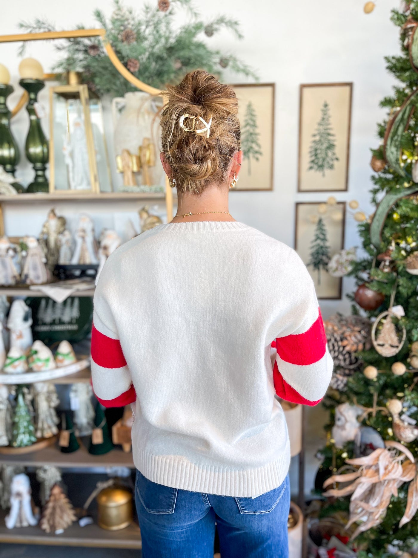 Jodifl Ivory Merry Sweater