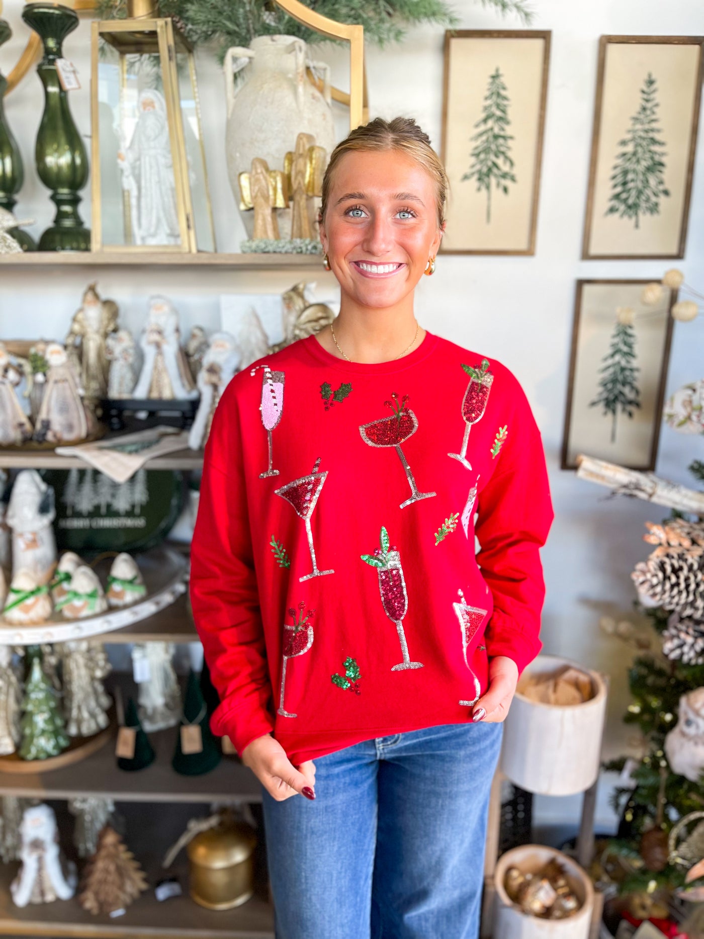 Holiday Sparkle Sweatshirt