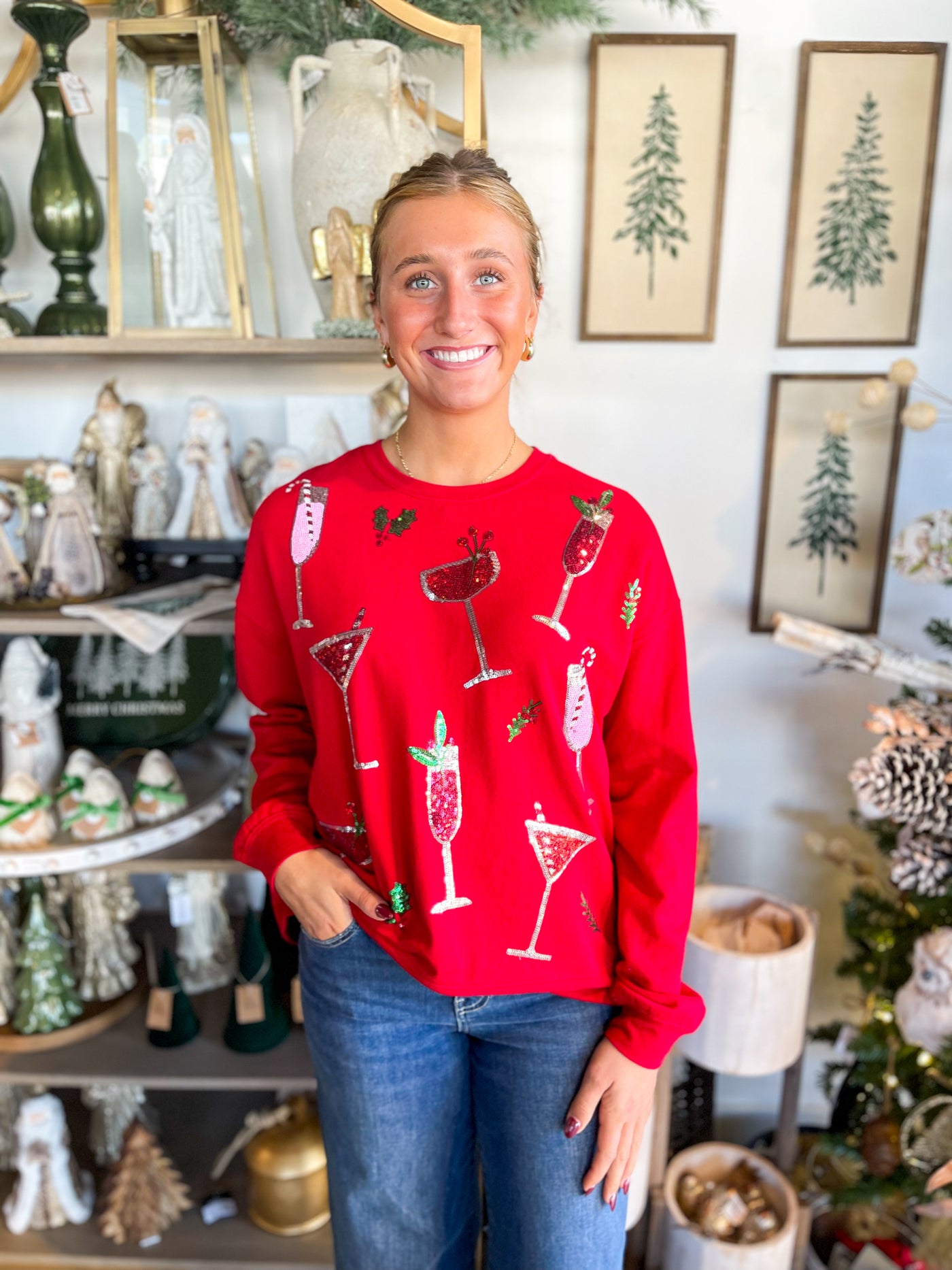 Holiday Sparkle Sweatshirt