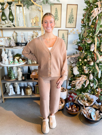 Brown Sugar Sweater Pant Set
