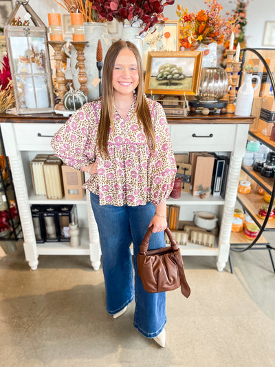 Entro Plum Sheree Top
