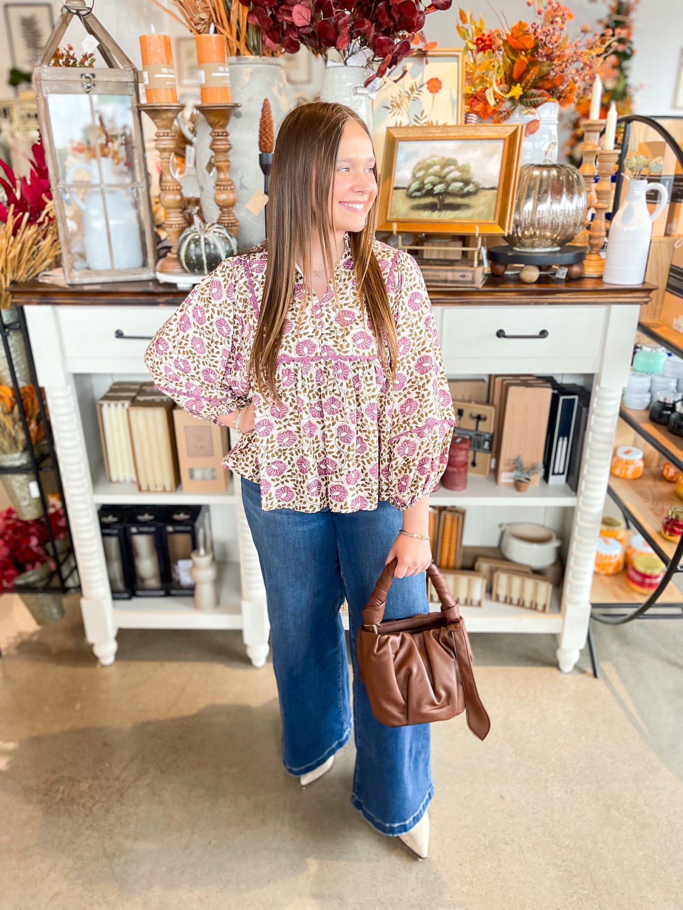 Entro Plum Sheree Top