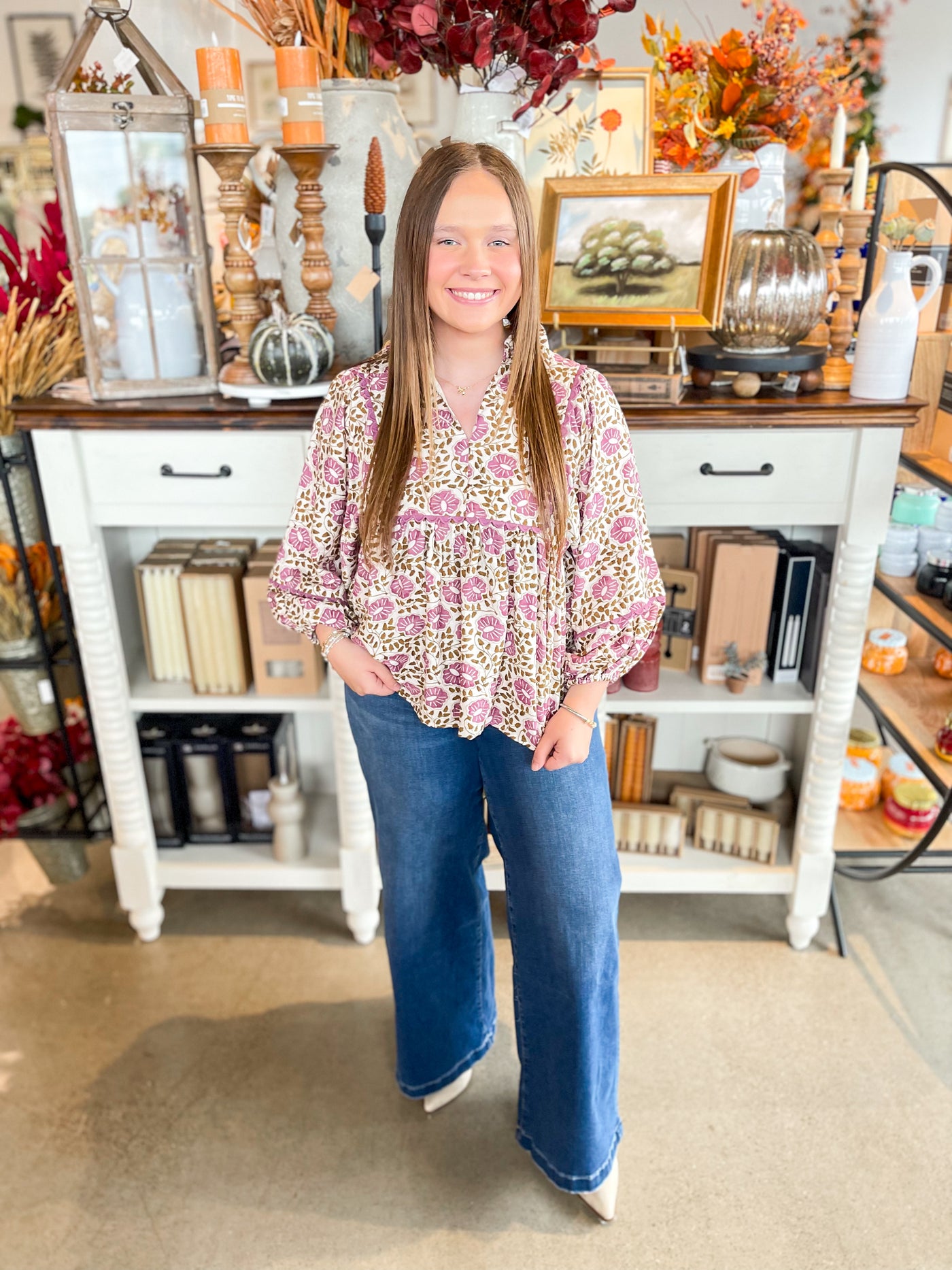 Entro Plum Sheree Top