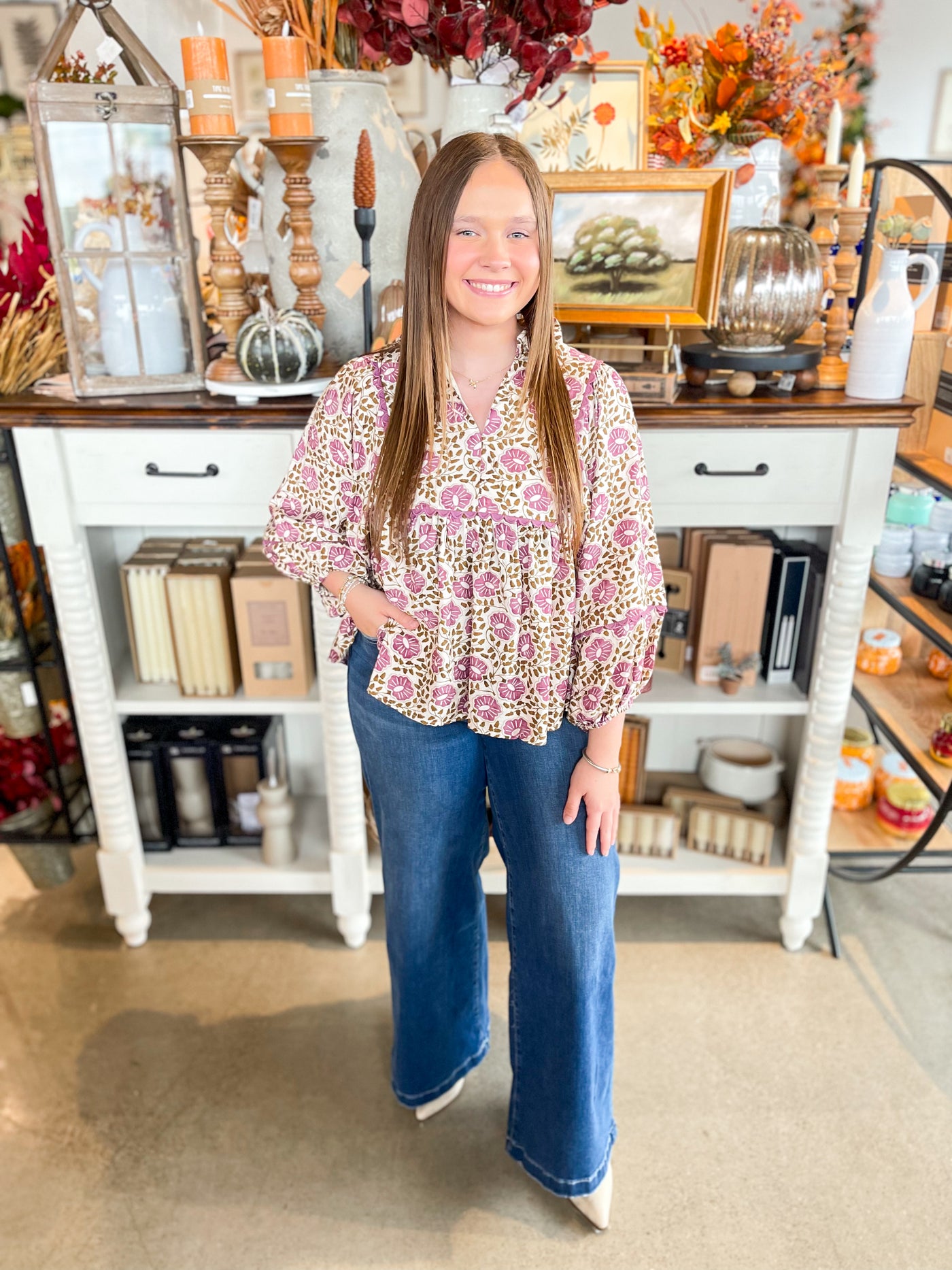 Entro Plum Sheree Top
