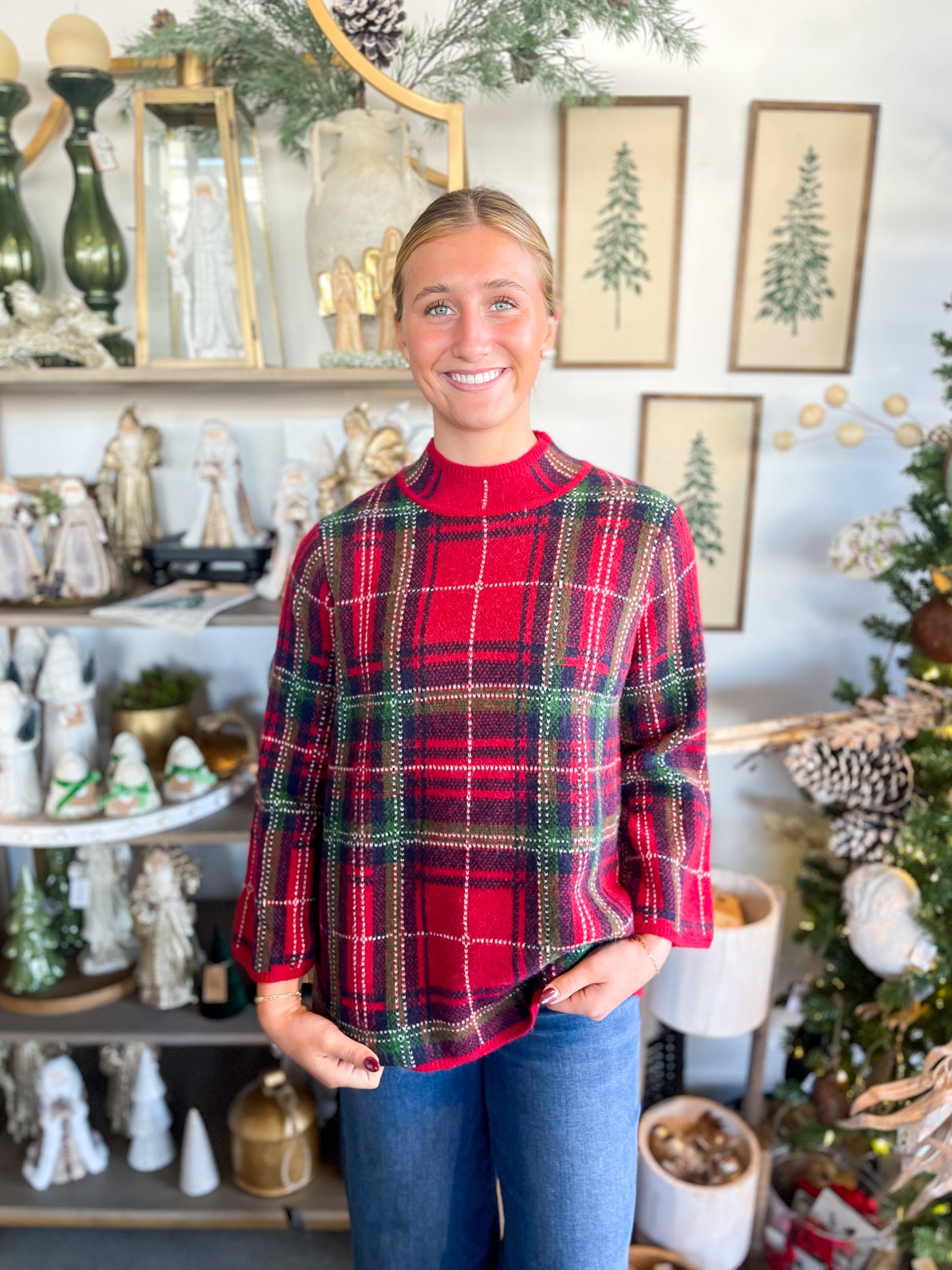 Entro Red Bowie Sweater