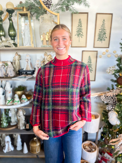 Entro Red Bowie Sweater