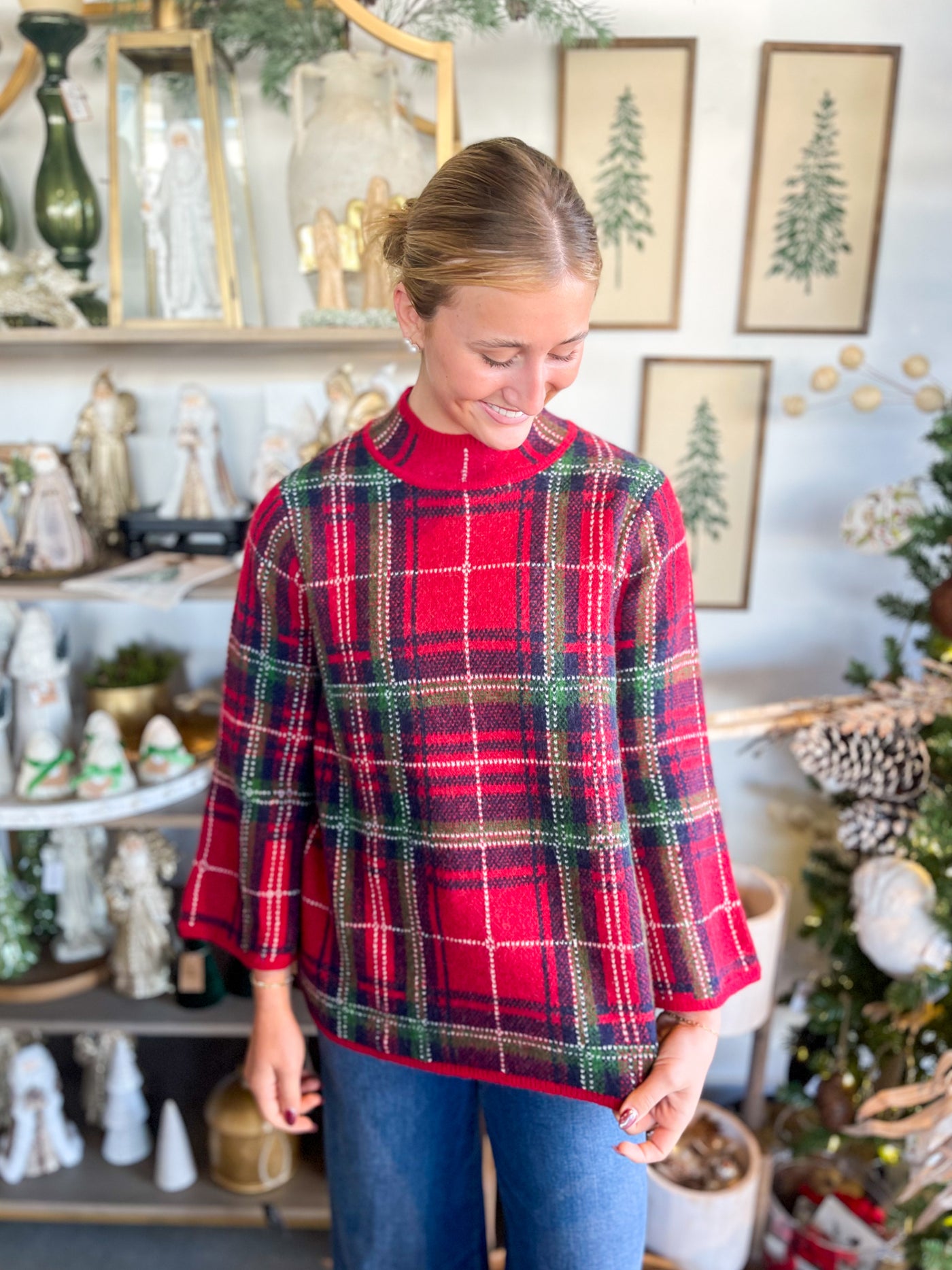 Entro Red Bowie Sweater