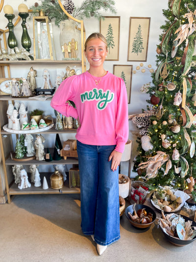Kelly Merry Pink Sweatshirt