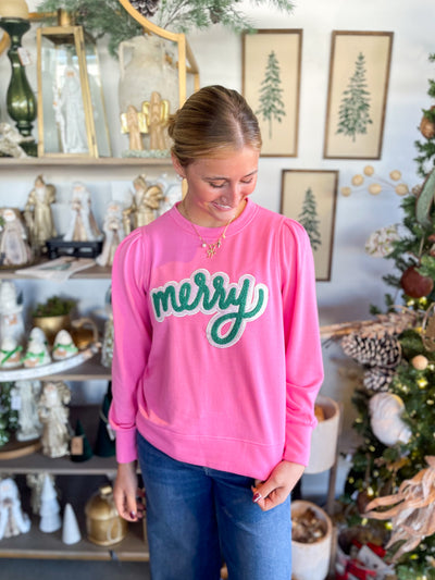 Kelly Merry Pink Sweatshirt
